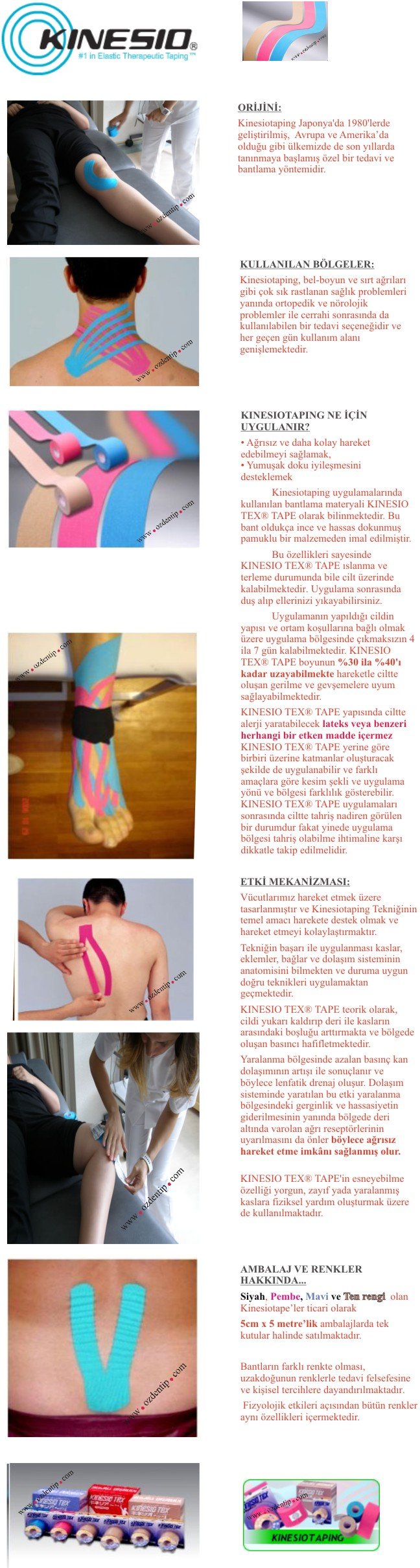 ÖZDEN TIP-KINESIOTAPE