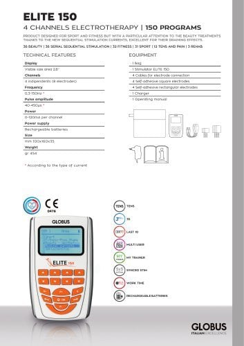 globus-elite-150-teknik-ozellikler