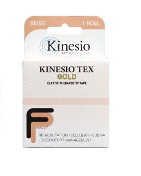 Kinesio Tex Gold Fingerprint 5cm x 5 mt Kinesiotape Kinesiology Ağrı Bandı