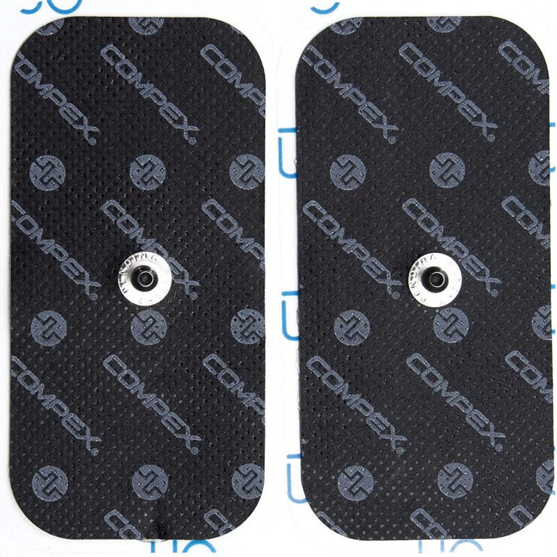 42222 Compex Performance Sp8 Sp6 Fit5 İçin Single Snap 5x10 cm 2'li Elektrot Pedi
