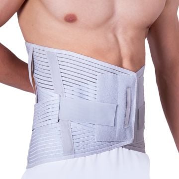 Lumbocare High Çelik Balenli Uzun Lumbosakral Bel Korsesi