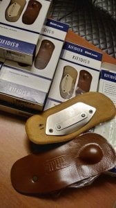 Çelik Tabanlık Üstü Gerçek Kösele Deri