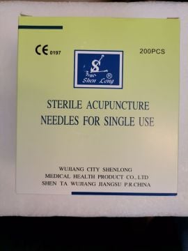 Shenlong Akupunktur İğnesi Kuru İğne Tekli Tüpte 200 adet