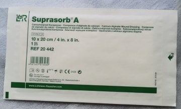 Suprasorb A Kalsiyum Aljinat Yara Örtüsü 10 x 20 cm