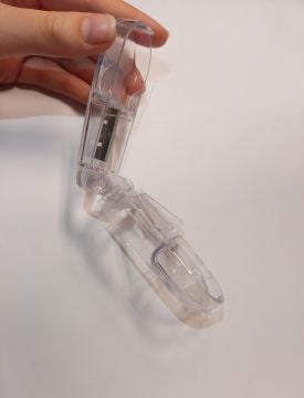 Tablet hap ilaç kesme aparatı 2 bölmeli