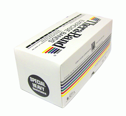 Theraband Siyah Egzersiz Bandı Pilates Lastiği 5.5 Metre