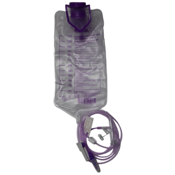 Enteral İletim Pompası Seti - Mama Torbası Tekli Mama Torbası