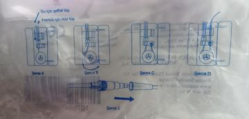 Enteral İletim Pompası Seti - Mama Torbası İkili Mama Torbası