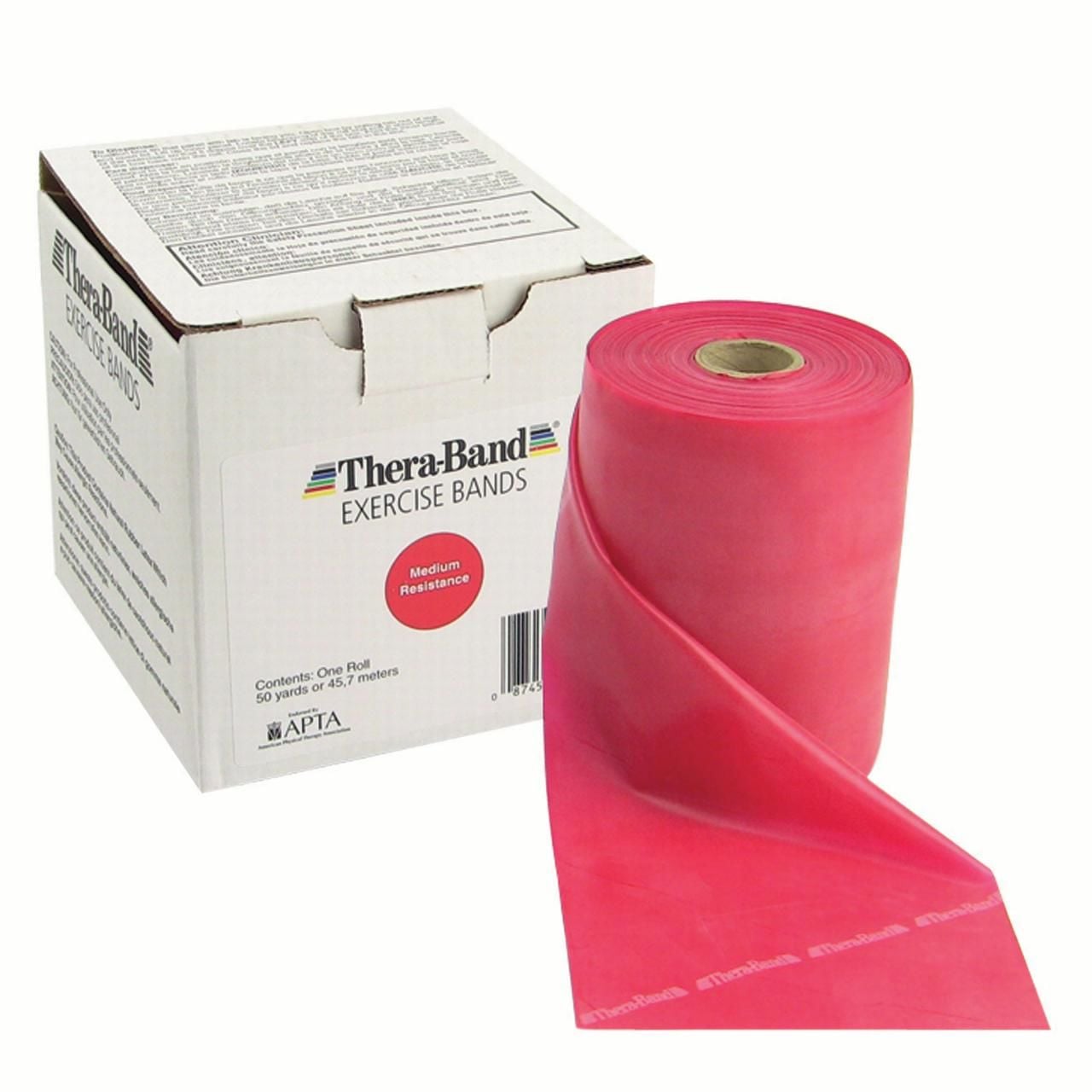 Theraband Kırmızı Egzersiz Bandı 45 mt