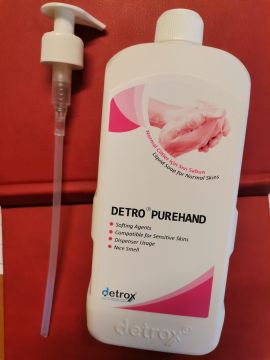 Detro Purehand Normal Ciltler İçin Sıvı Sabun 1L Paraben İçermez
