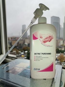 Detro Purehand Normal Ciltler İçin Sıvı Sabun 1L Paraben İçermez