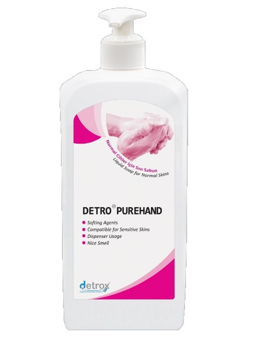 Detro Purehand Normal Ciltler İçin Sıvı Sabun 1L Paraben İçermez - Çok ...