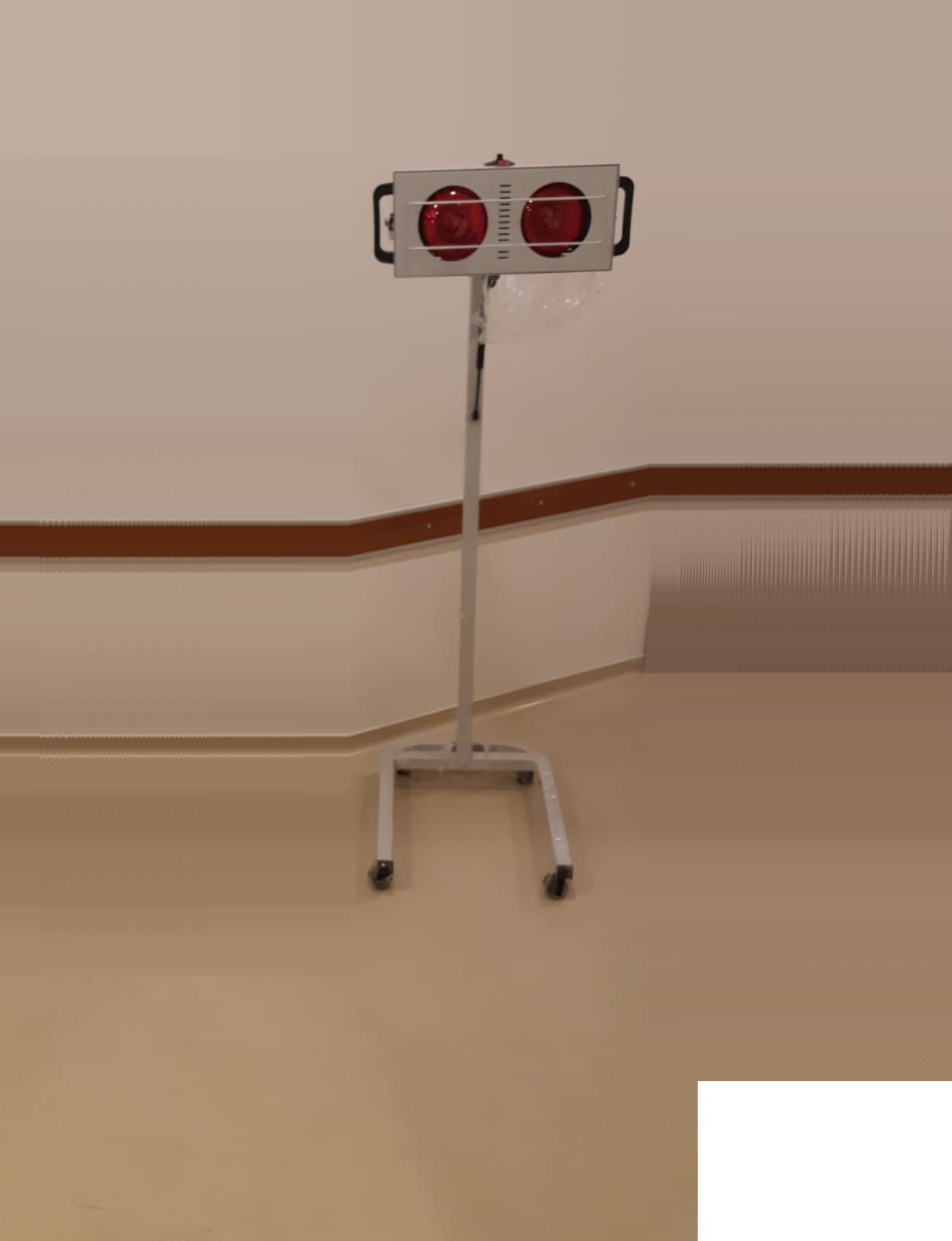 İnfraruj Lamba Panolu 2 Kafalı Beyaz