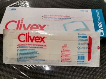 Clivex 9x30 cm Pansuman Yara Örtüsü
