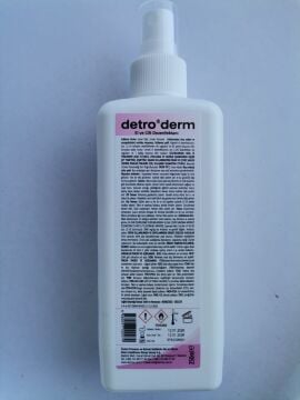 Detroderm 250 mL IPA El Dezenfektanı, Sprey Püskürtme Uçlu