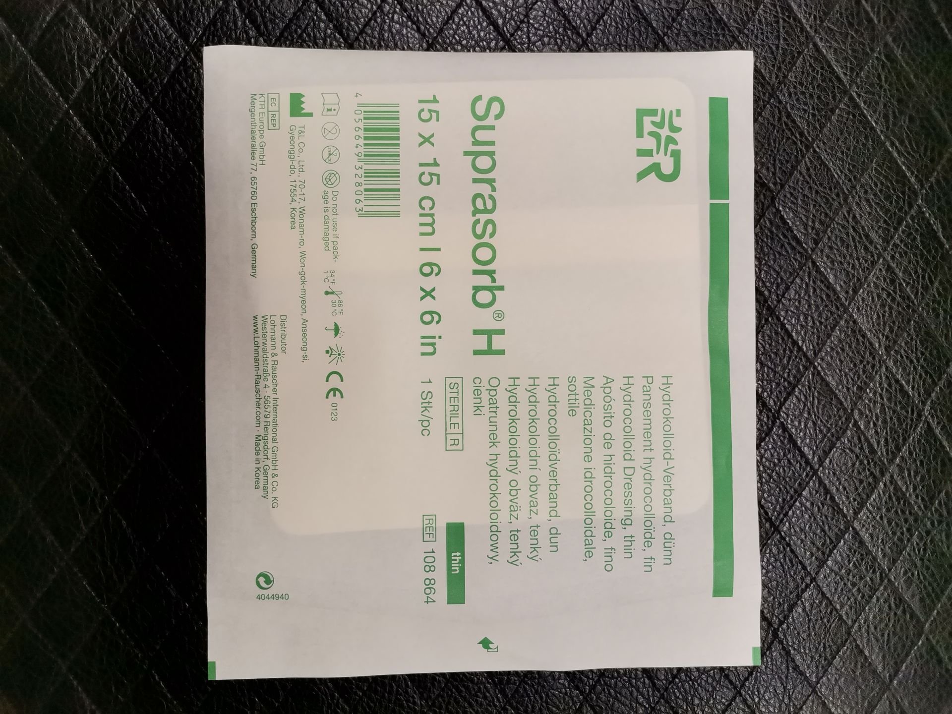 Suprasorb H Thin 15x15cm Hidrokolloid Yara Örtüsü 1 adet