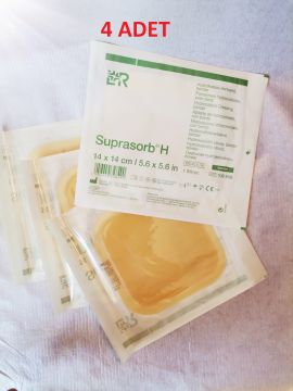 108866 Suprasorb H Border 14x14 cm Hidrokolloid Yapışkanlı Yara Örtüsü 4 ADET