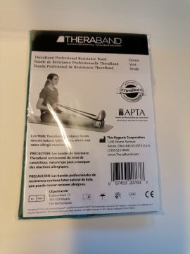 Theraband Yeşil Egzersiz Dispenser Paket 1.5 metre