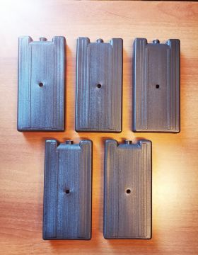 Sulu Plastik Buz Aküsü 340 gr Çok Kullanımlık 17.5x8.5x2 cm 5 ADET