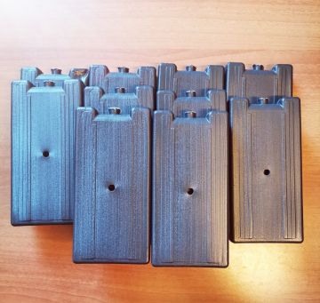 Sulu Plastik Buz Aküsü 340 gr Çok Kullanımlık 17.5x8.5x2 cm 10 ADET