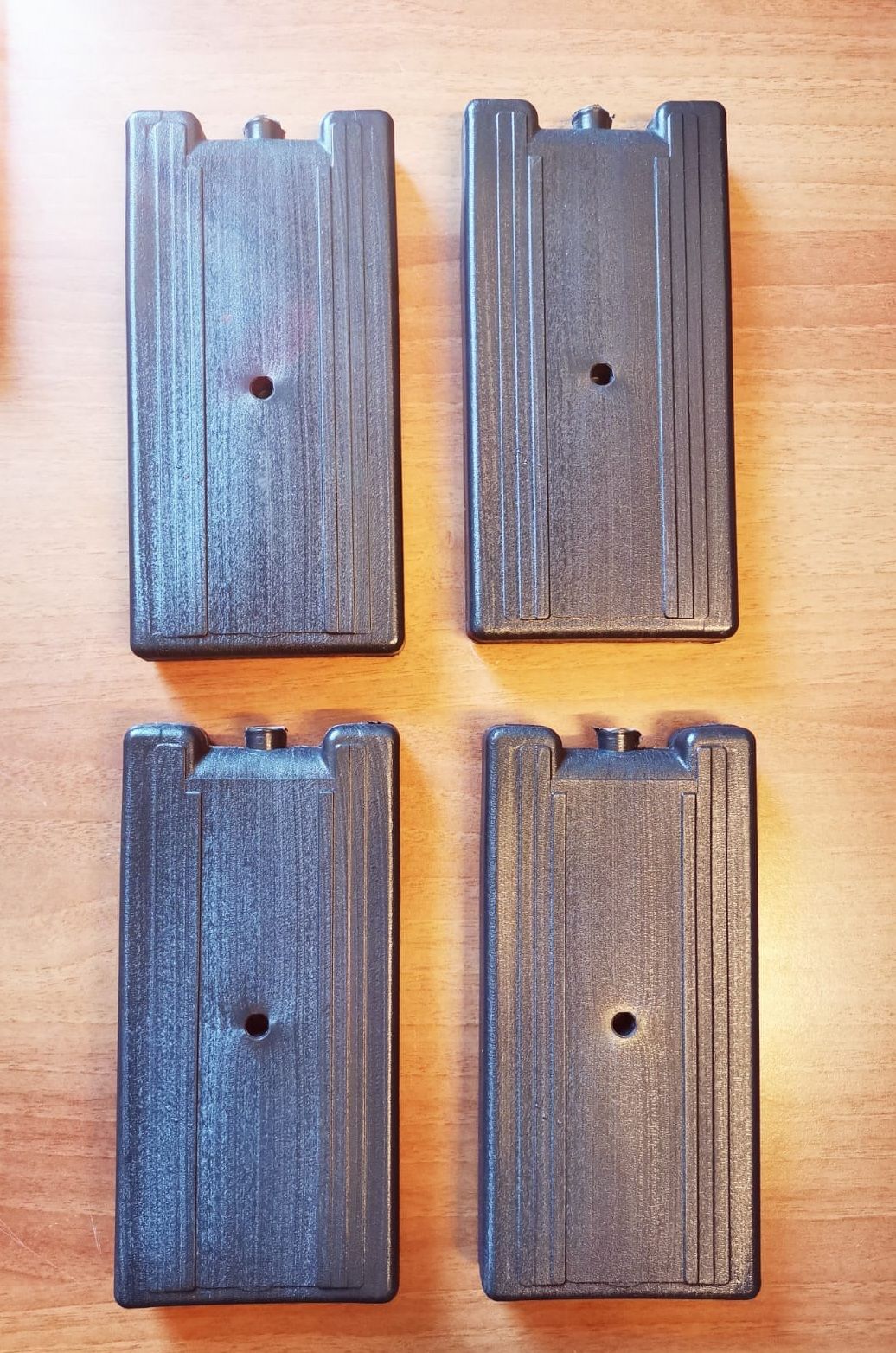 Sulu Plastik Buz Aküsü 340 gr Çok Kullanımlık 17.5x8.5x2 cm 4 ADET