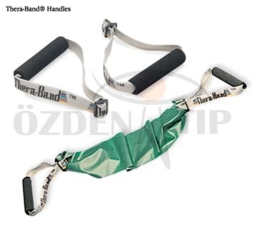 Theraband Egzersiz Bandı Ve Tubing Tutma Aparatı Seti 4 parça