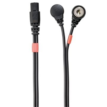 Compex Snaps Çıtçıtlı Siyah Kablo Seti