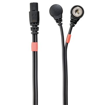 Compex Snaps Çıtçıtlı Siyah Kablo Seti