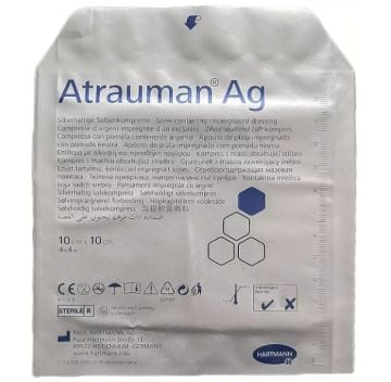 HARTMANN Atrauman Ag 1 0x10 cm Gümüş İçerikli Yara Örtüsü