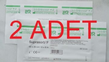 Suprasorb F 15x20 cm Su Geçirmez Yara Örtüsü 2 adet %2 iskontolu