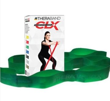 Theraband CLX Consecutive Loops Band 2 mt Yeşil 2.1 kg direnç