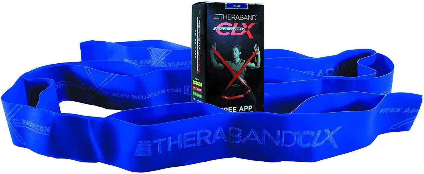 Theraband CLX Consecutive Loops Band 2 mt Mavi 2.6 kg direnç