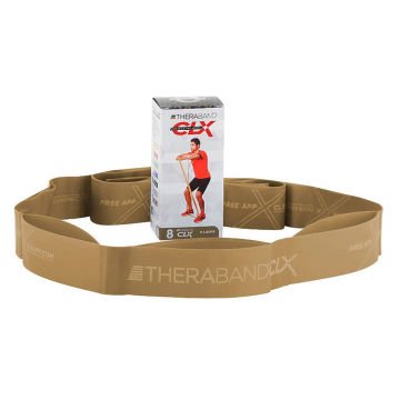 Theraband CLX Consecutive Loops Band 2 mt Gold 6.5 kg direnç