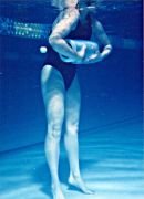 Theraband 40100 Kickroller Su Altı Desteği