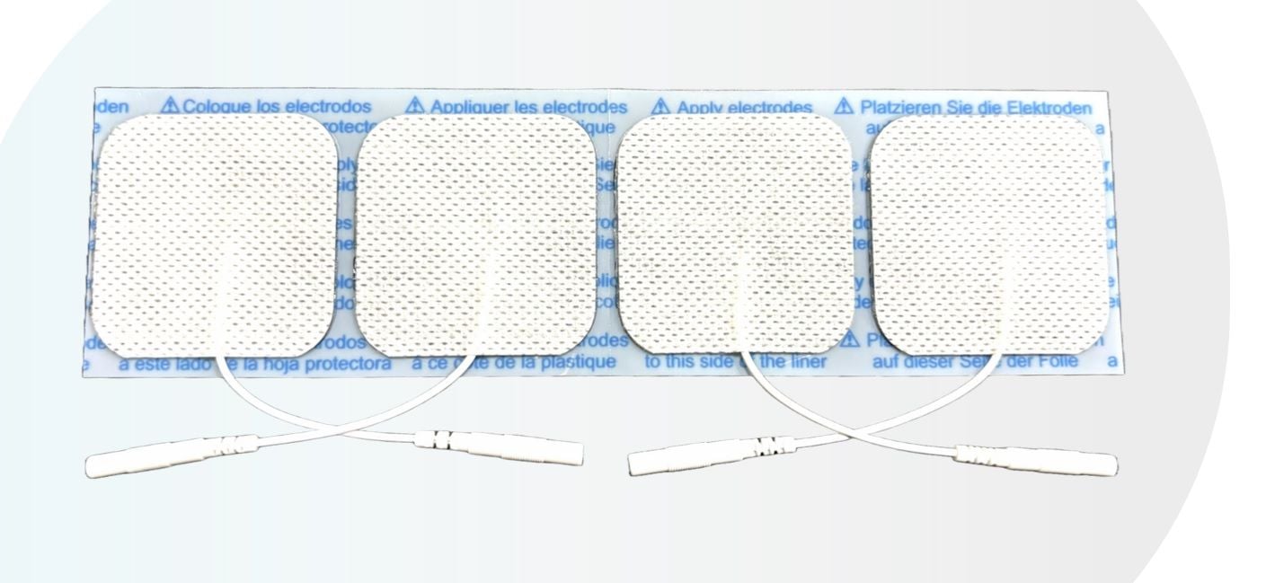 Everway Tens Elektrod Pedi 5x5 cm Kablolu 4lü Paket