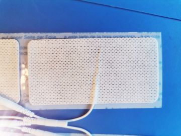 Everway 5x10 cm Kablolu Soketli 4'lü Tens Elektrod Pedi