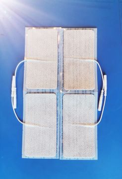 Everway 5x10 cm Kablolu Soketli 4'lü Tens Elektrod Pedi