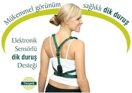 4000 Backtone Elektronik Sensörlü Titreşimli İthal Dik Duruş Desteği