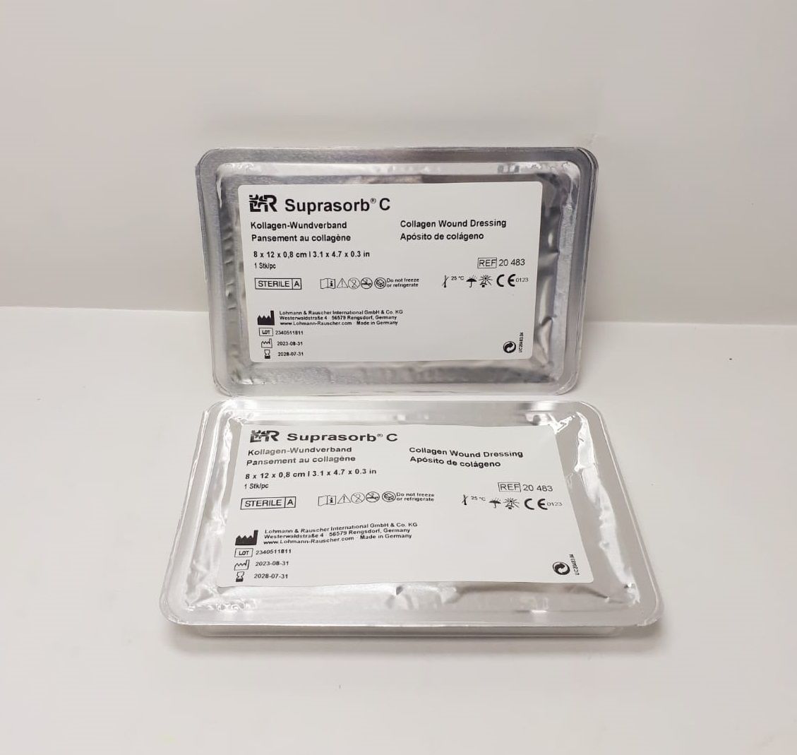 Suprasorb C Kollajen Yara Dolgu Örtüsü 8x12 cm 2 ADET