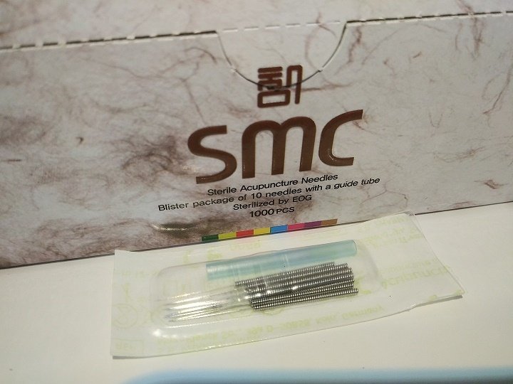 SMC Çelik Akupunktur İğnesi Kuru İğne 1000 adet Smc 0,20 x 15 mm