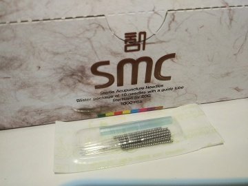 SMC Çelik Akupunktur İğnesi Kuru İğne 1000 adet Smc 0,20 x 15 mm