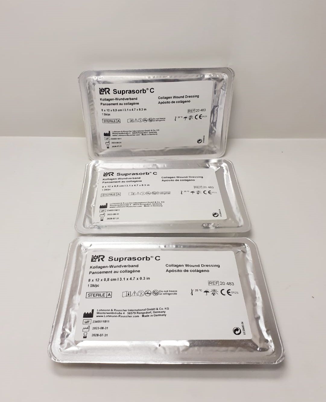 Suprasorb C Kollajen Yara Dolgu Örtüsü 8x12 cm 3 ADET