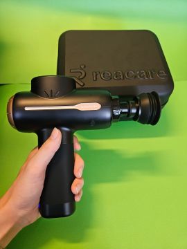 Reagun Pro Max Vibrasyonlu Masaj Aleti 5 Başlıklı, Isıtmalı Soğutmalı