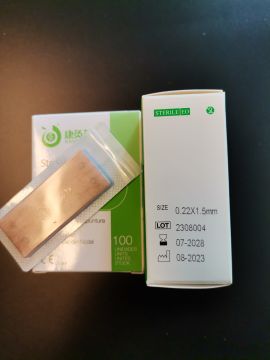 Kalıcı Kulak İğnesi Press Needle 100 adet 0.22 x 1.5 mm