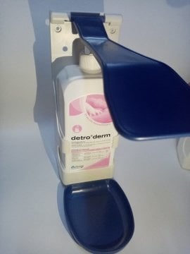 Detroderm 1L El Dezenfektanı Duvar Dispenseri İle Beraber