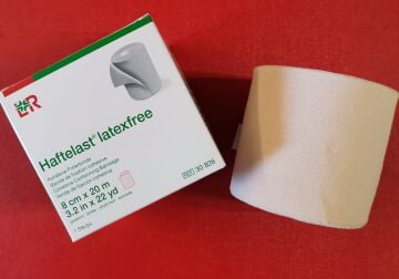 Haftelast 30826 Latex-Free Kohesiv Bandaj 8cm x 20mt