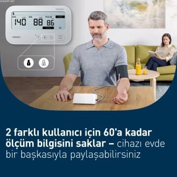 Omron M3 Comfort AFib Otomatik Koldan Ölçer Tansiyon Aleti
