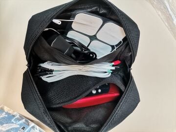 Fermuarlı Tens Ems Cihazı Çantası