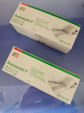 2 adet Suprasorb F 10cm x 1mt Şeffaf Film Yara Örtüsü