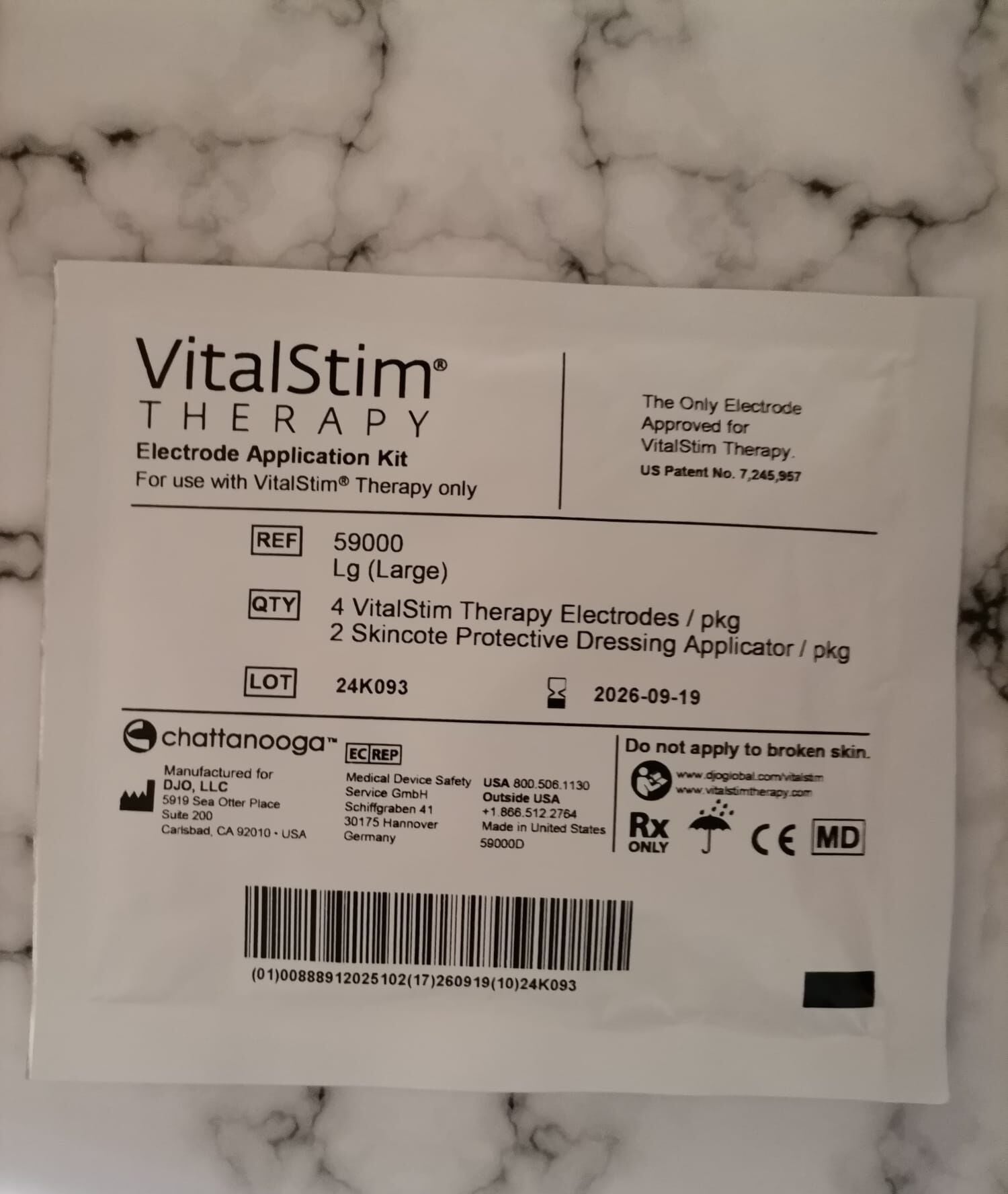 Vitalstim 59000 Large Disfaji Yutkunma Elektrotu